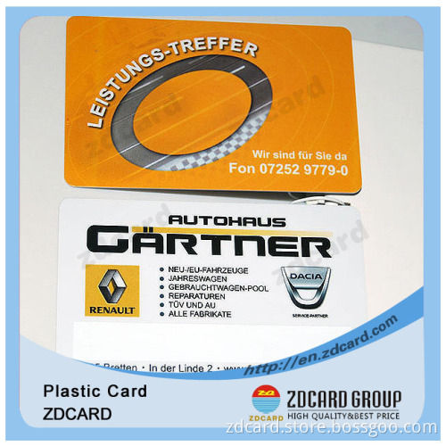 PVC Membership Card with High Quality and Competitive Price
